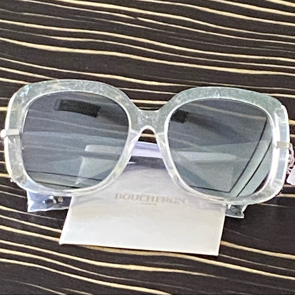 BOUCHERON 54mm Square Sunglasses ❤️NWT❤️ - Picture 3 of 11